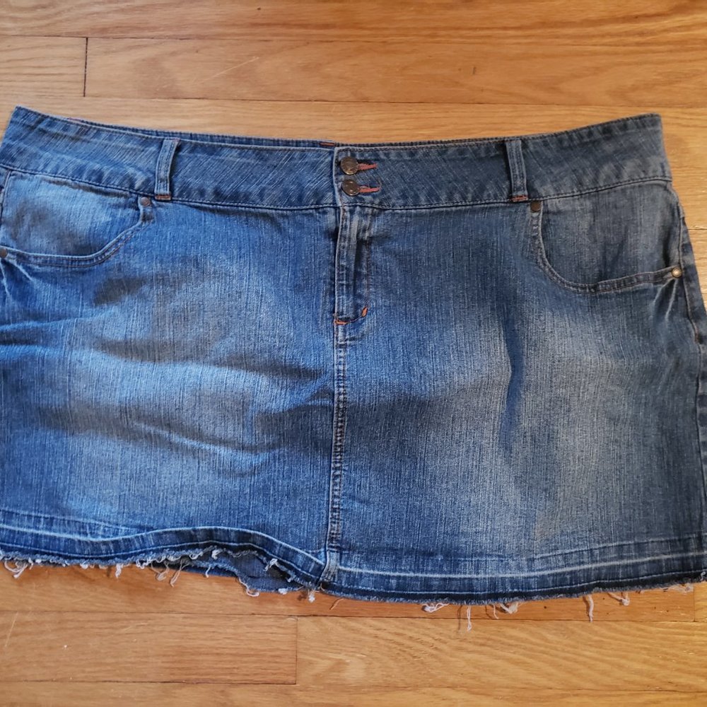 Short Jean Skirt